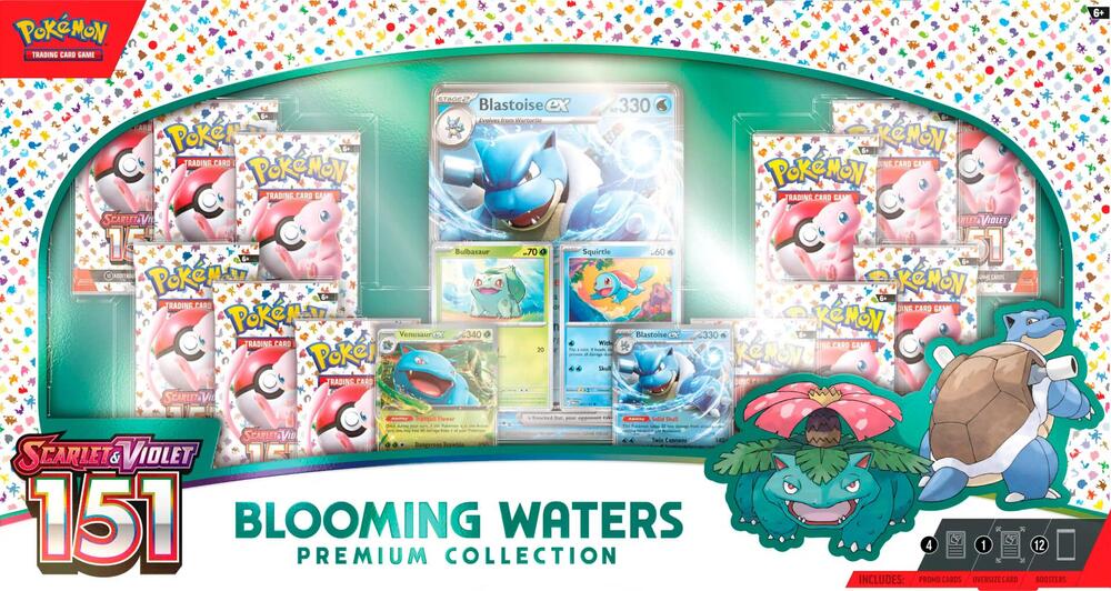 Pokmon TCG Scarlet & Violet - 151 Blooming Waters Premium Collection The Collection Chest Pokmon TCG Scarlet & Violet - 151 Blooming Waters Premium Collection The Collection Chest