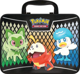 Pokémon TCG Scarlet & Violet Paldea Evolved Collector Chest Tin Box Fall 2023 23Q3 - Case of 9 Chests