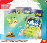 Pokémon TCG Mega Evolution - 30th Anniversary Tech Sticker Collection