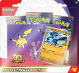 Pokémon TCG Mega Evolution - 30th Anniversary Tech Sticker Collection