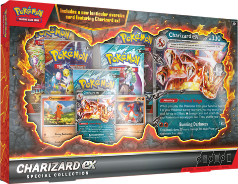 Pokémon TCG Scarlet & Violet - Charizard ex Special Collection Box - Case of 6