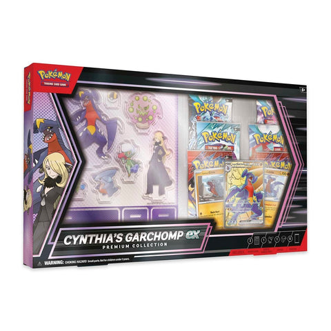 Pokémon TCG Scarlet & Violet - Cynthia's Garchomp Ex Premium Collection Box