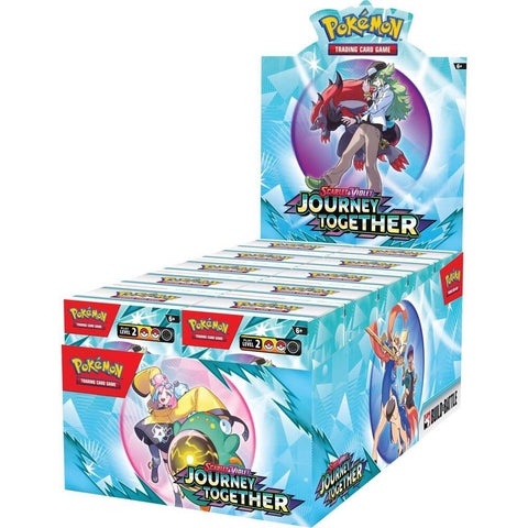 Pokémon TCG Scarlet & Violet - Journey Together Build & Battle Box - Display of 10