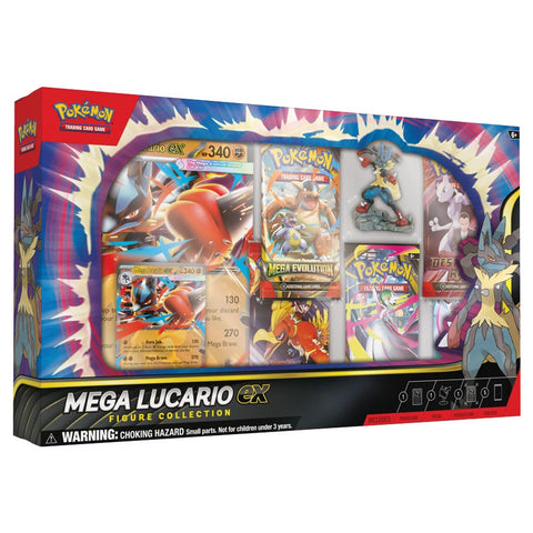 Pokémon TCG Mega Evolution - Mega Lucario Ex Figure Collection Box