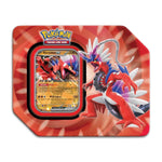 Pokémon TCG Scarlet & Violet - Paldea Legends Summer Tin Miraidon ex & Koraidon ex - Case of 6