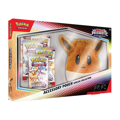Pokémon TCG Scarlet & Violet - Prismatic Evolutions Accessory Pouch Special Collection Box
