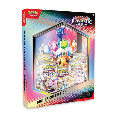 Pokémon TCG Scarlet & Violet - Prismatic Evolutions Binder Collection Box