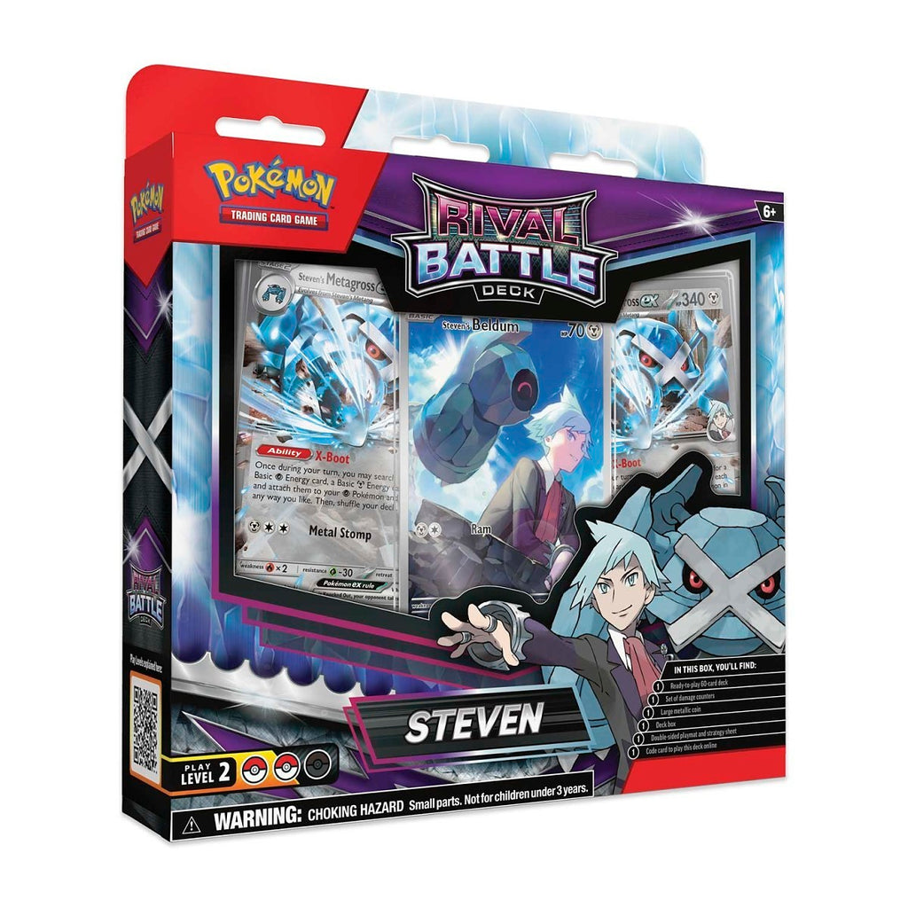 Pokémon TCG Scarlet & Violet - Rival Battle Deck Marnie & Steven - Cas ...