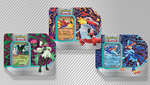 Pokémon TCG Scarlet & Violet Obsidian Flames Paldea Partners Tin - Case of 6 Tins
