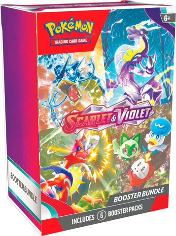Pokémon TCG Scarlet & Violet Booster Bundle Box - Case of 25 Boxes (150 Packs)